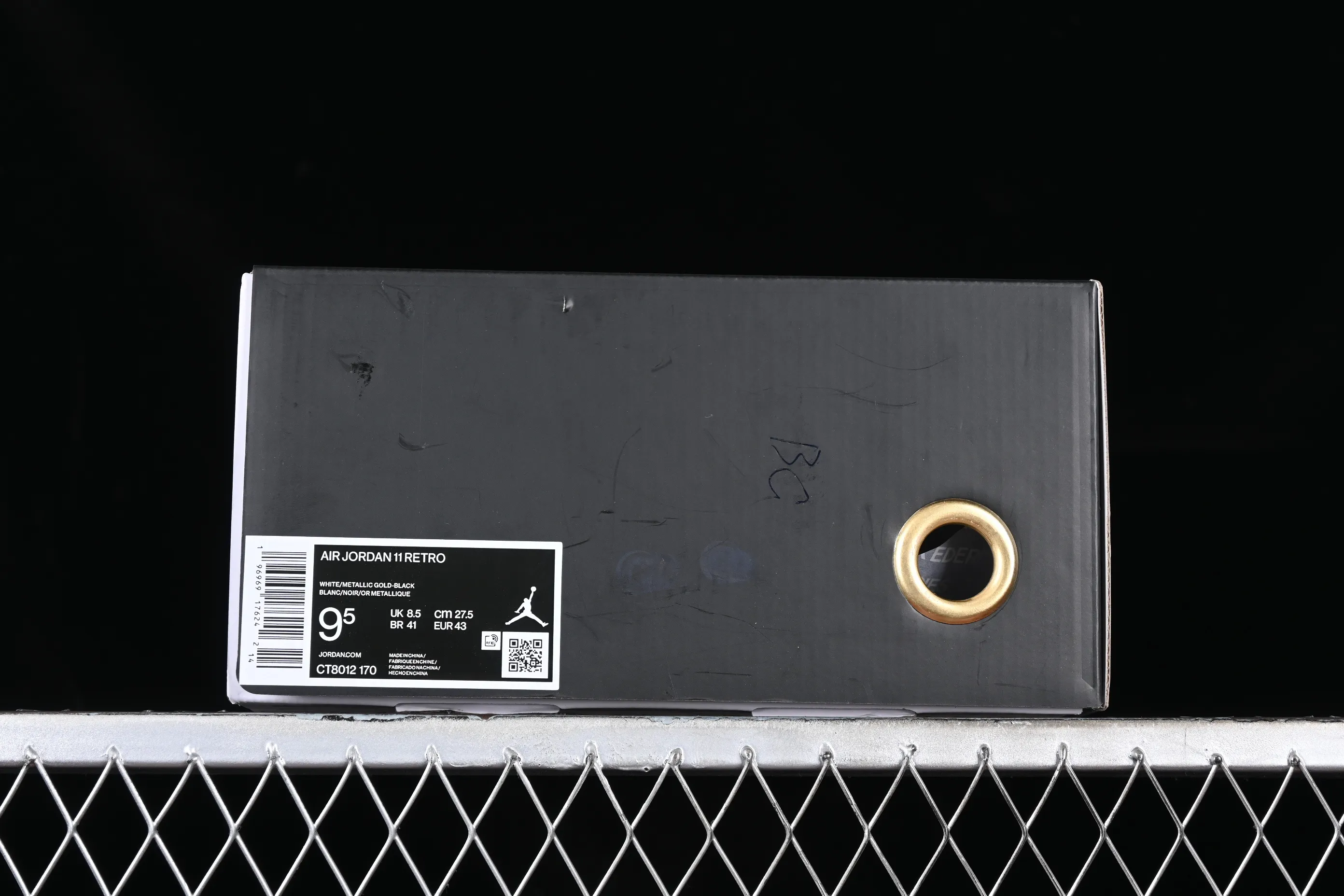 All Categories Air Jordan Jordan series basketball shoes Air Jordan 11 OG version Air Jordan 11 "DMP" AJ11 Joe 11 gold brick Kang buckle genuine carbon first layer CT8012-170